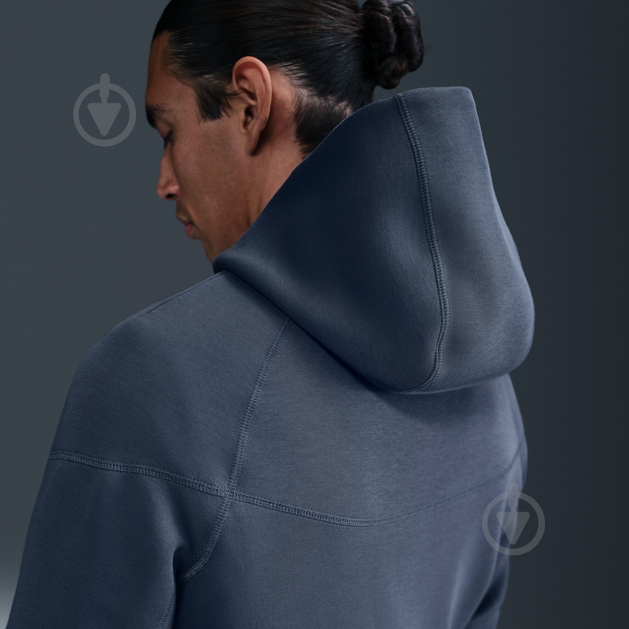 Джемпер Nike PSG M NK TCH FLC FZ WR HDY HJ6432-491 р.2XL синий - фото 10