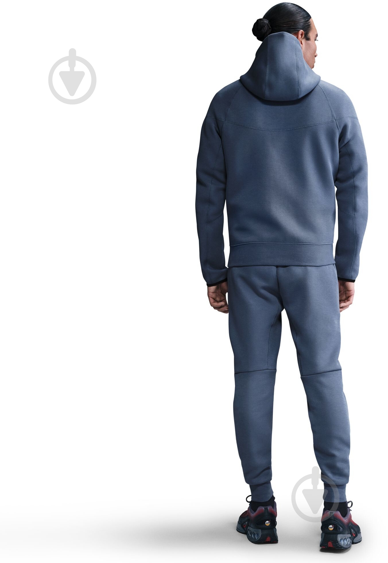 Джемпер Nike PSG M NK TCH FLC FZ WR HDY HJ6432-491 р.2XL синий - фото 3