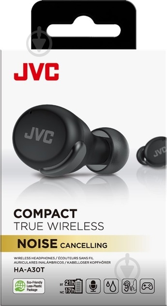 Наушники JVC black (HA-A30T-B-U) - фото 8