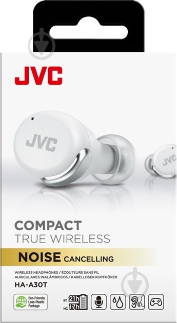Наушники JVC white (HA-A30T-W-U) - фото 8 Наушники JVC white (HA-A30T-W-U) - фото 8