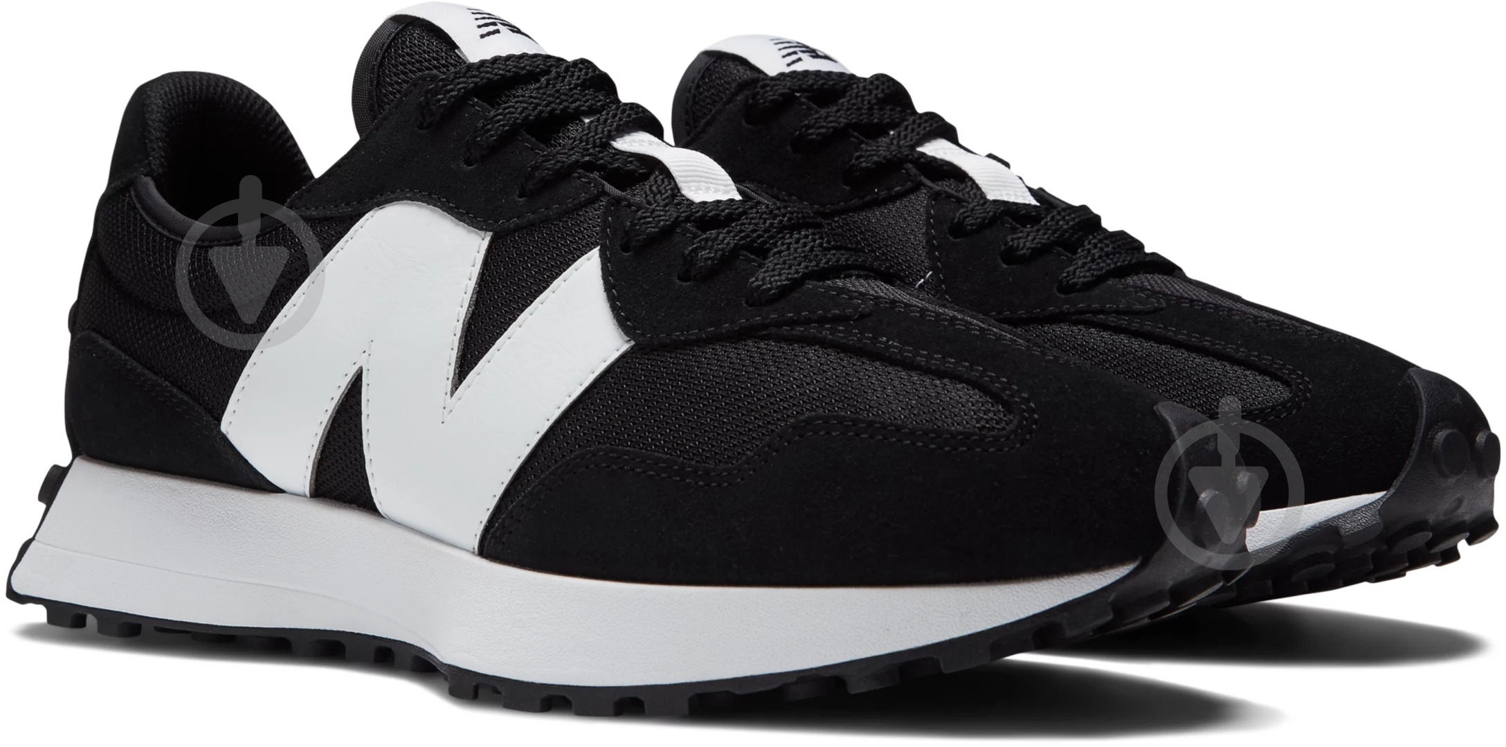 Кроссовки мужские демисезонные New Balance 327 MS327CBW р.45 черные - фото 4