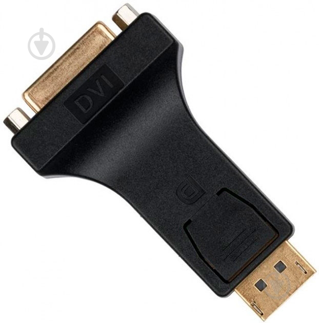 Переходник Vinga DisplayPort – DVI черный (DPMDVIF-01) - фото 3