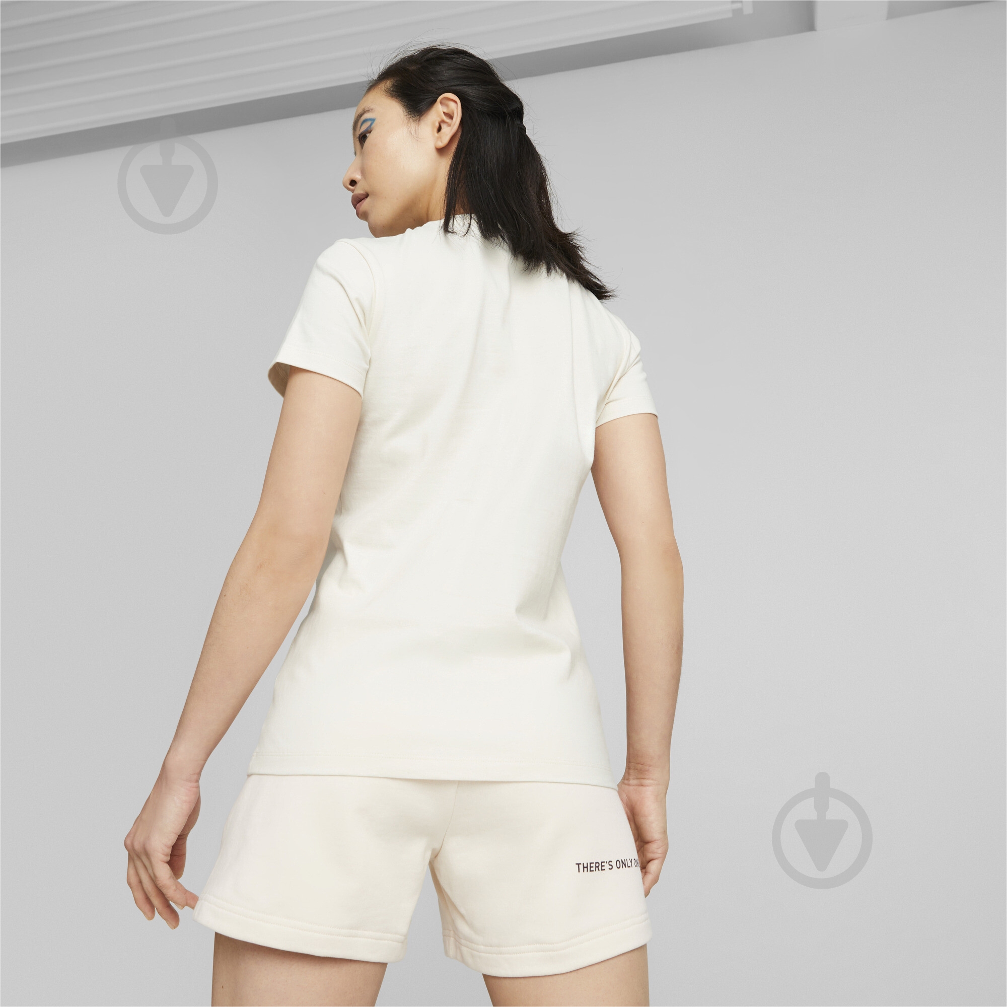 Футболка Puma ESS BETTER TEE 67330199 р.S бежевый - фото 5