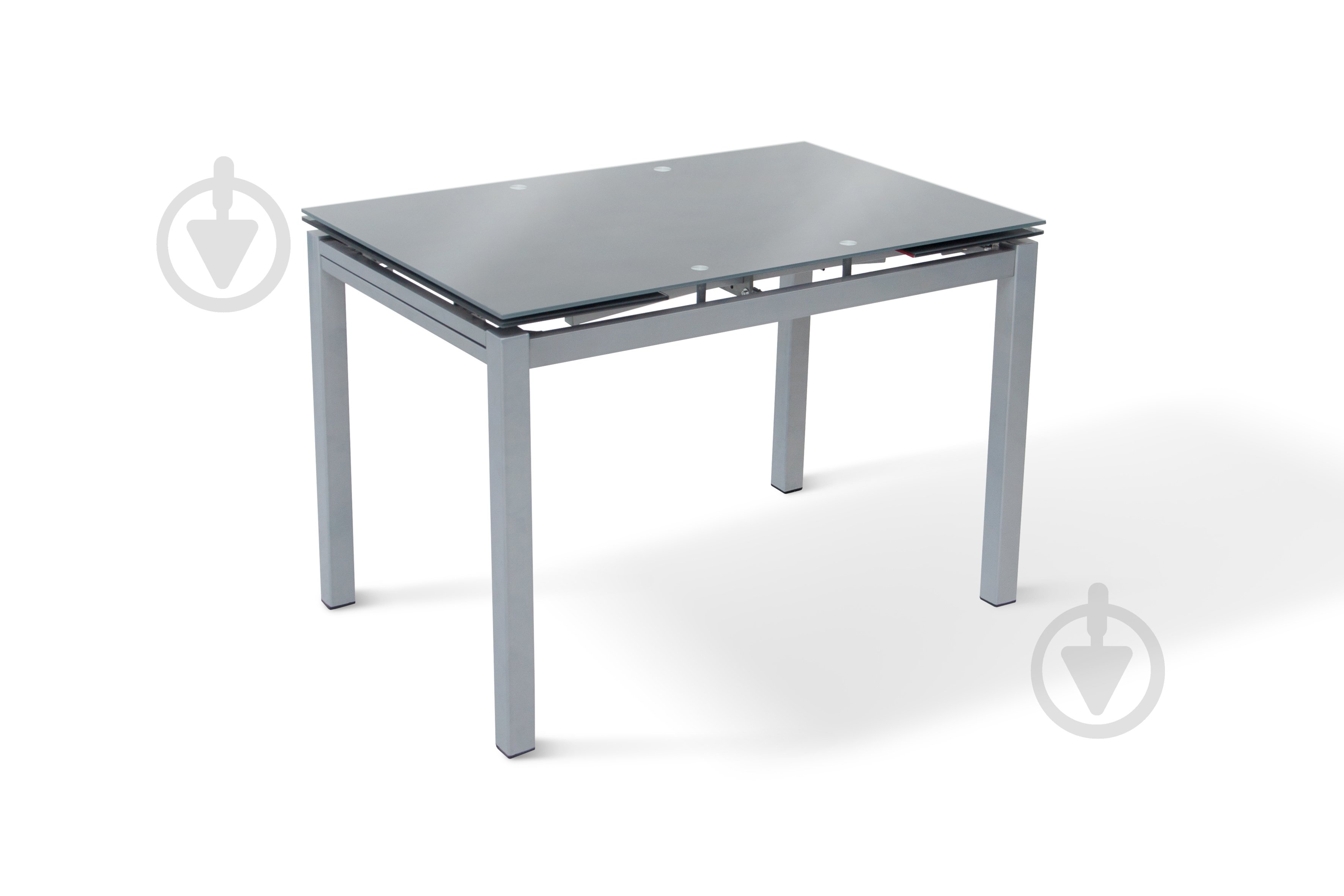 Стіл обідній Мікс Меблі Венді 800(1300)x650x750мм сірий/сірий - фото 1 Стіл обідній Мікс Меблі Венді 800(1300)x650x750мм сірий/сірий - фото 1