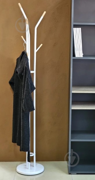 Вешалка Signal Meble SANDERBN SANDER белый/бук - фото 3