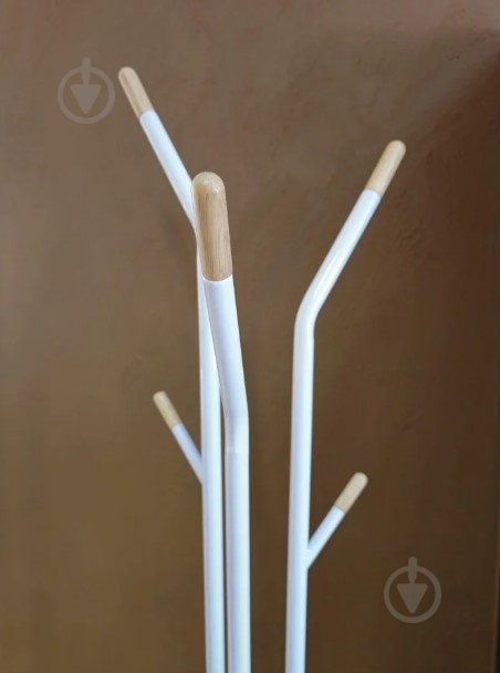 Вешалка Signal Meble SANDERBN SANDER белый/бук - фото 6