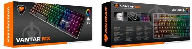 Клавиатура Cougar (Vantar MX Red Switches Black) - фото 8