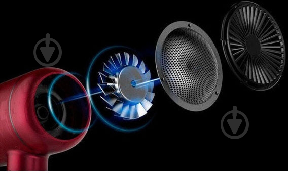 Фен JIMMY F6 Pro Red - фото 7