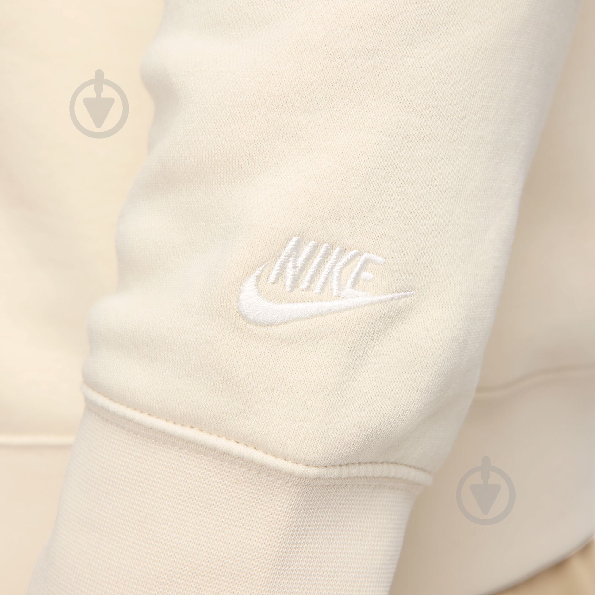 Джемпер Nike M NK CLUB BB PO HDY NSW GFX HJ2159-234 р.3XL бежевий - фото 12