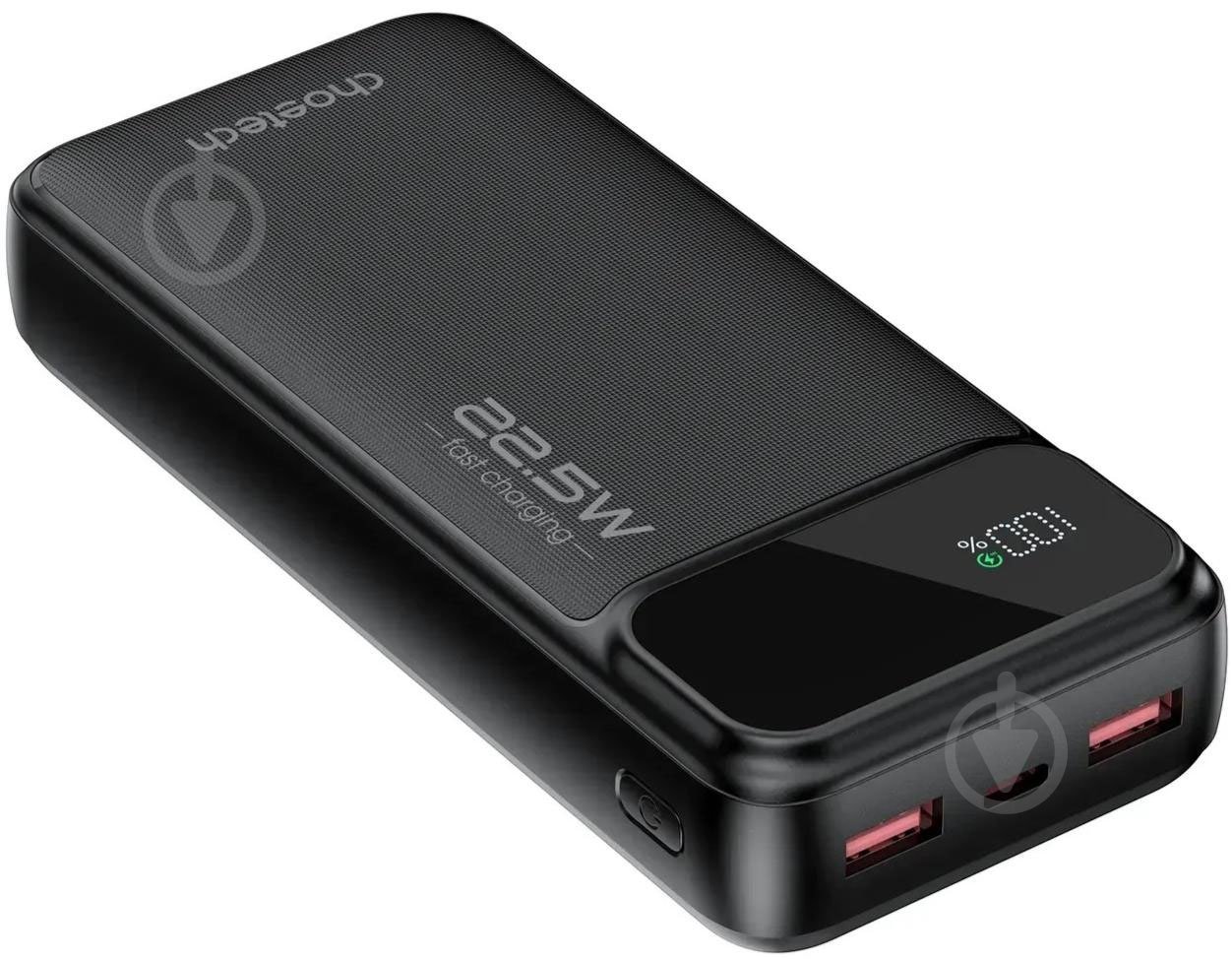 Повербанк Choetech 22.5W Black 20000 mAh black (B729) - фото 2