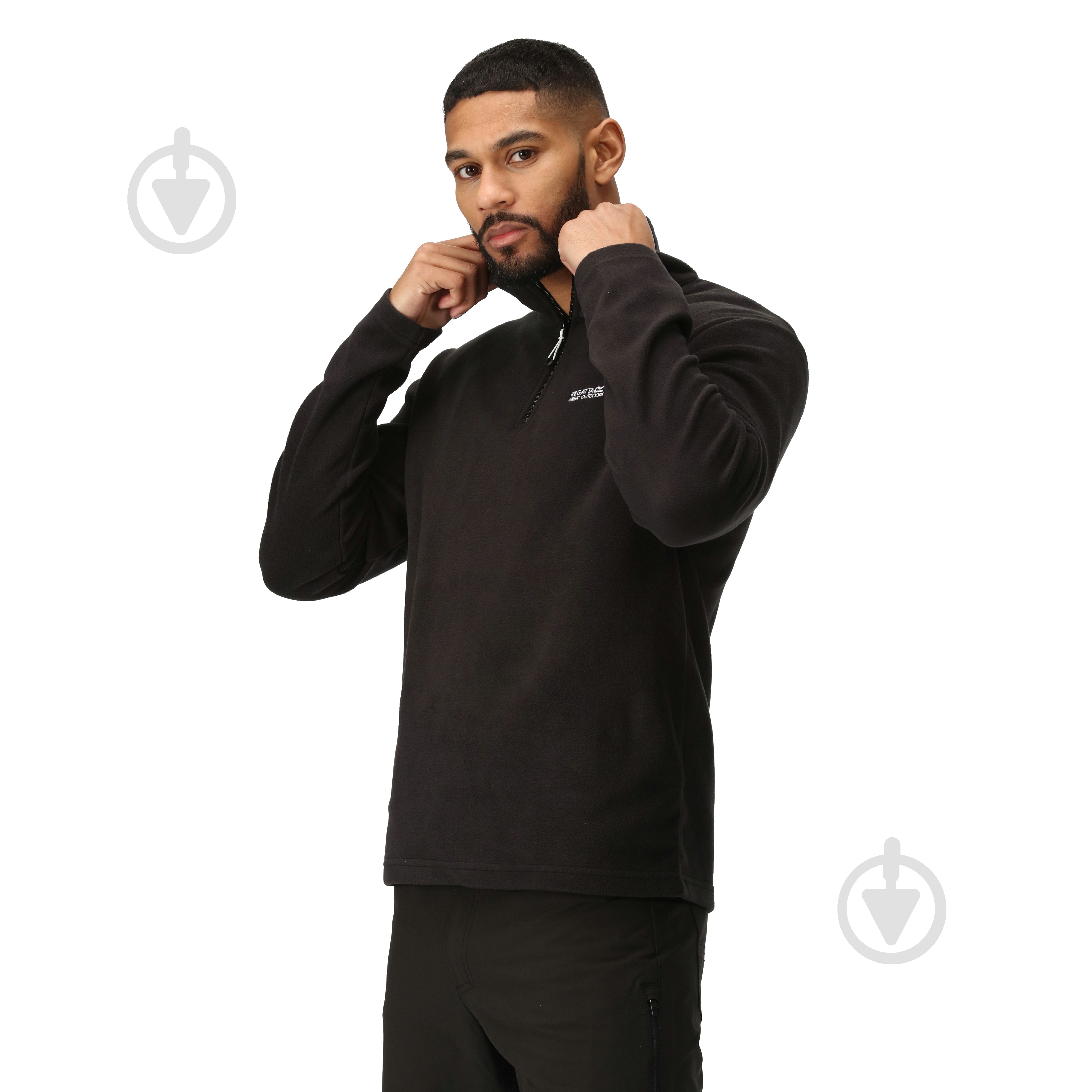 Кофта Regatta ThompsonFleece RMA021-800 р.XL чорний - фото 5 Кофта Regatta ThompsonFleece RMA021-800 р.XL чорний - фото 5