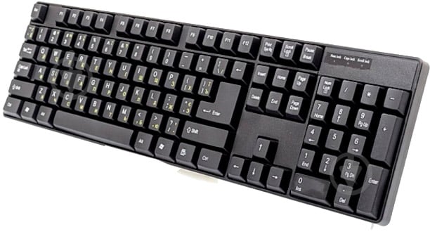 Клавиатура Gembird (KB-103-UA/PS2) - фото 2 Клавиатура Gembird (KB-103-UA/PS2) - фото 2