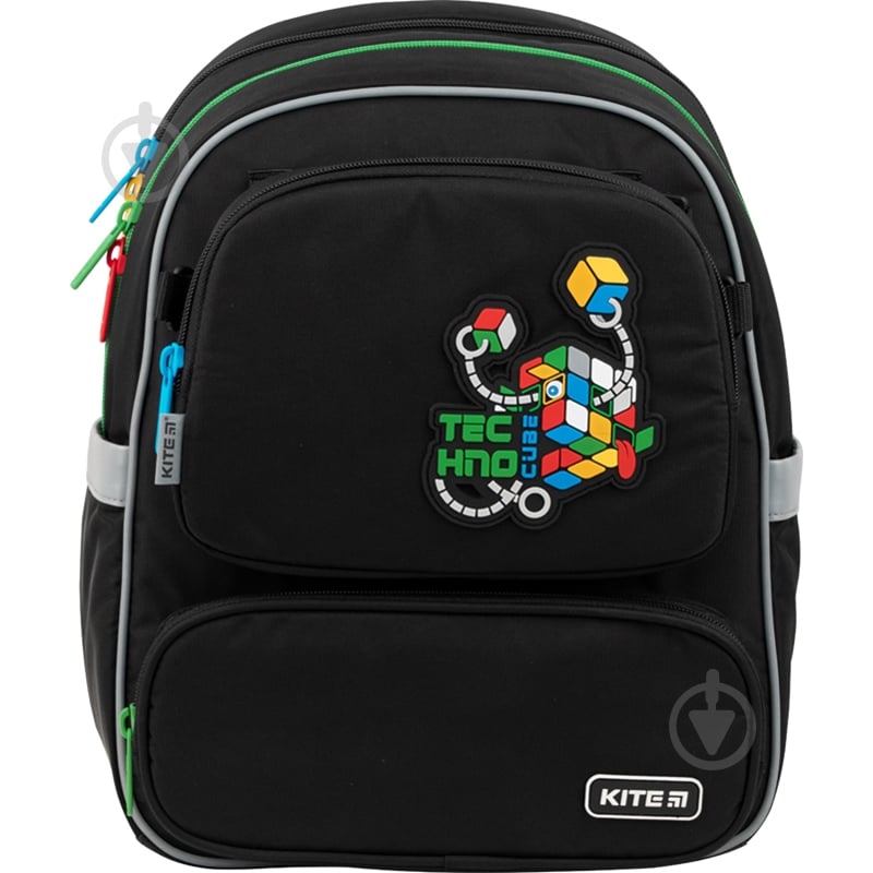 Рюкзак школьный KITE Techno Cube K22-756S-4 - фото 1