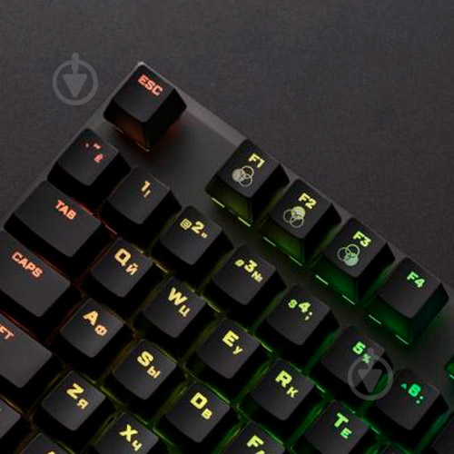 Клавиатура HyperX FPS RGB Kailh Silver Speed (HX-KB1SS2-RU) - фото 8