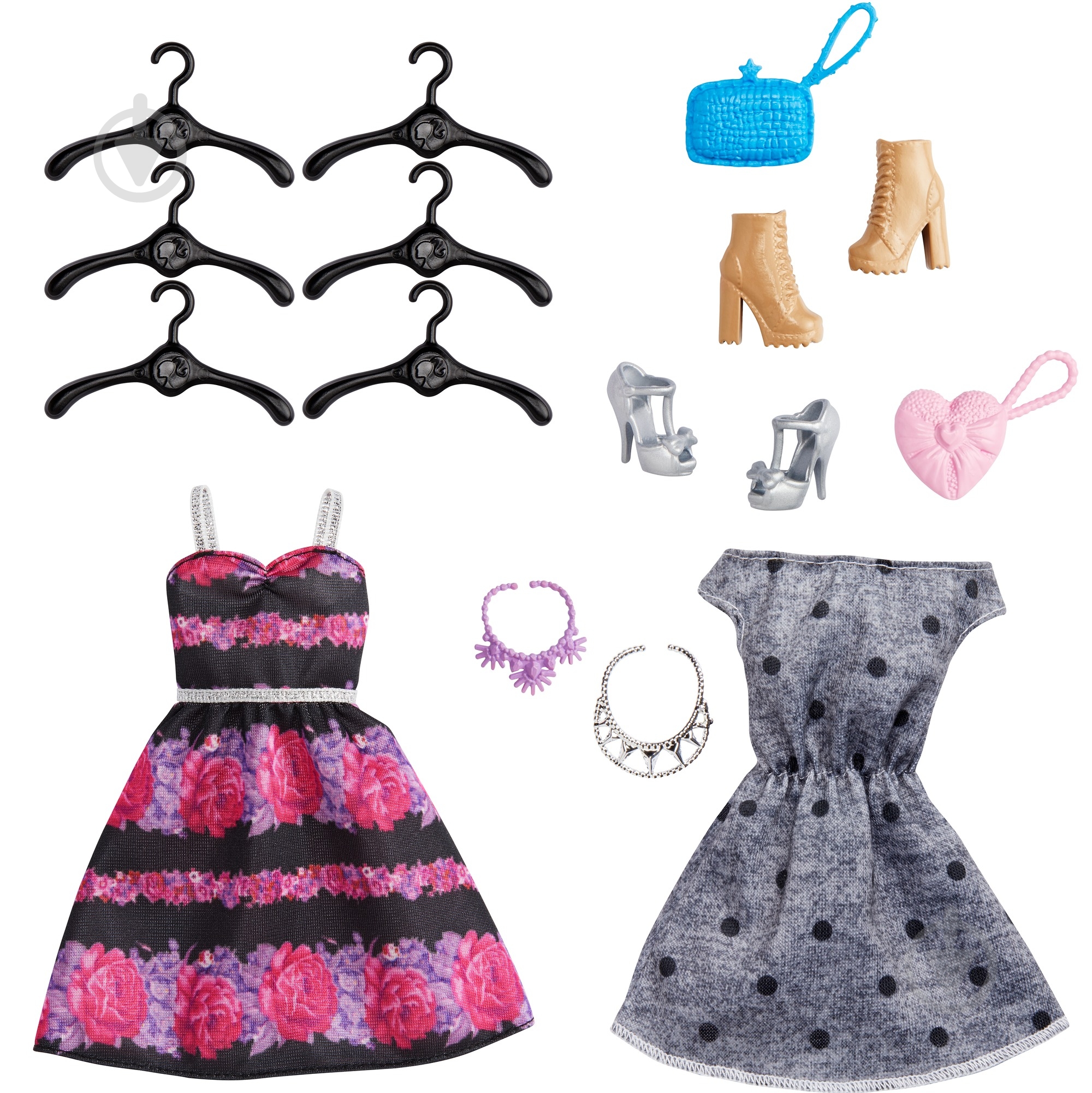 Игровой набор Barbie Шкаф-чемодан для одежды GBK12 - фото 2