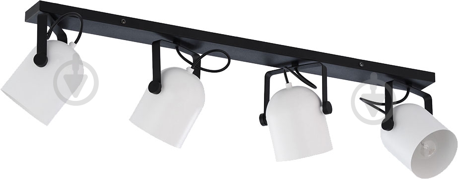 Спот TK Lighting Spectra 4x60 Вт Е27 черный/белый 3492 - фото 1 Спот TK Lighting Spectra 4x60 Вт Е27 черный/белый 3492 - фото 1