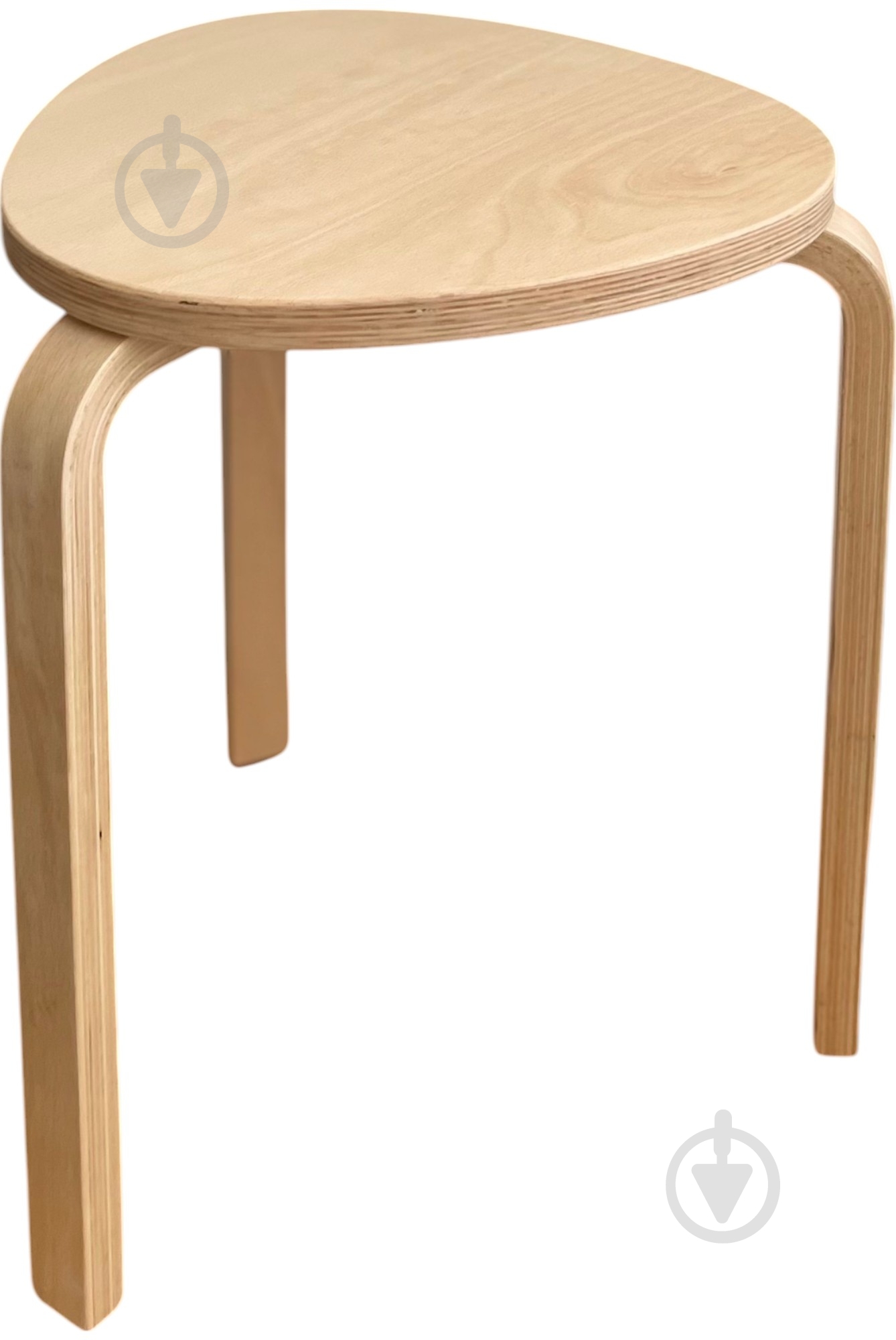 Табурет деревянный SOL 350x460 мм бук - фото 1