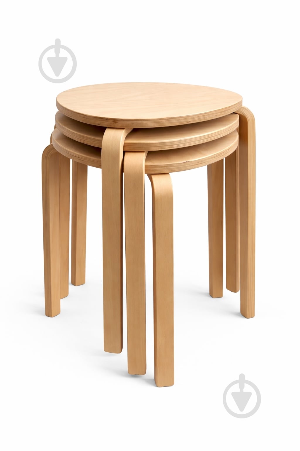 Табурет дерев’яний SOL 350x460 мм бук - фото 3