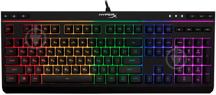 Клавиатура HyperX Alloy Core RGB (HX-KB5ME2-RU) - фото 1 Клавиатура HyperX Alloy Core RGB (HX-KB5ME2-RU) - фото 1