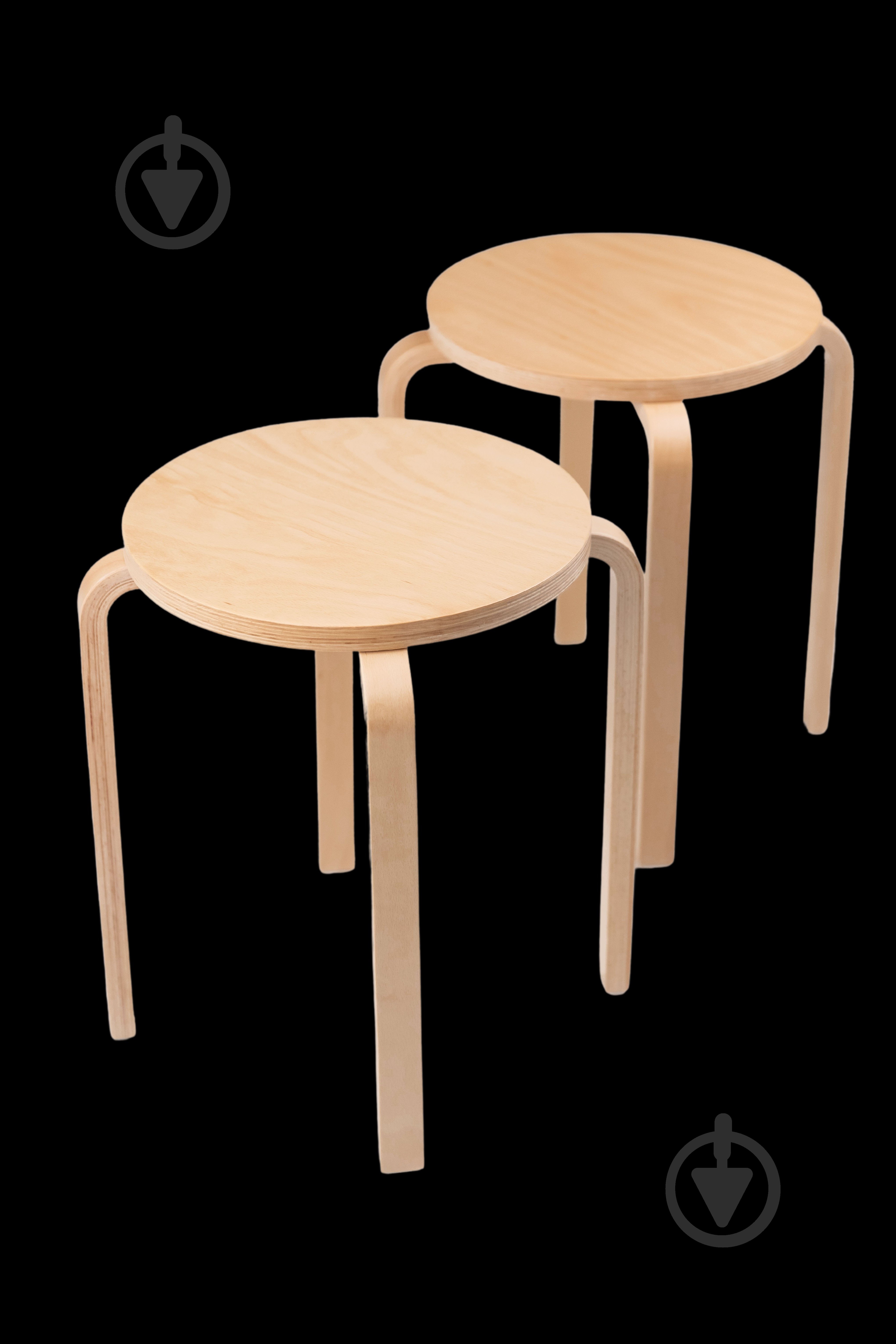 Табурет деревянный Scandi бук - фото 7 Табурет деревянный Scandi бук - фото 7