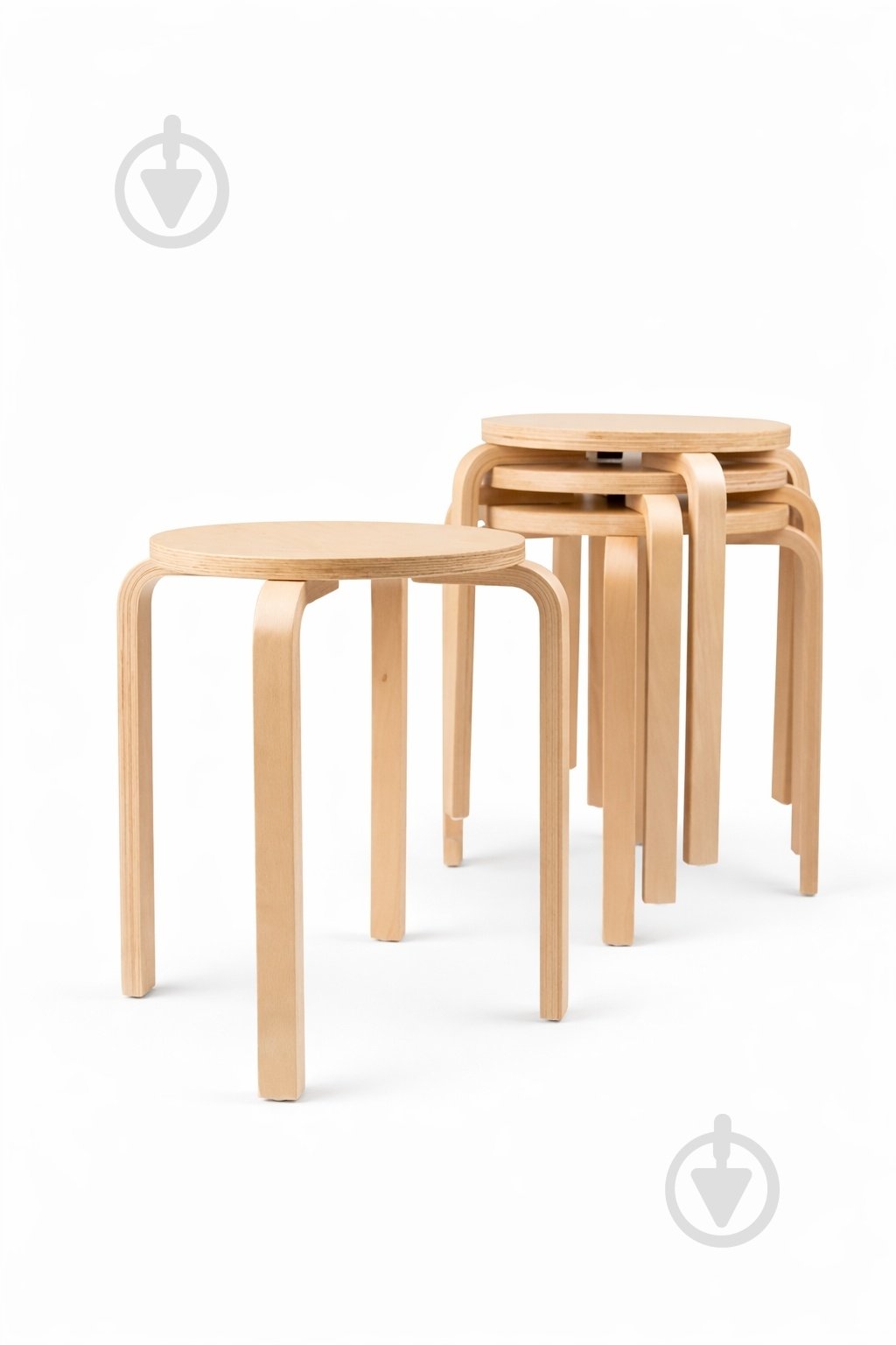 Табурет деревянный Scandi бук - фото 2 Табурет деревянный Scandi бук - фото 2