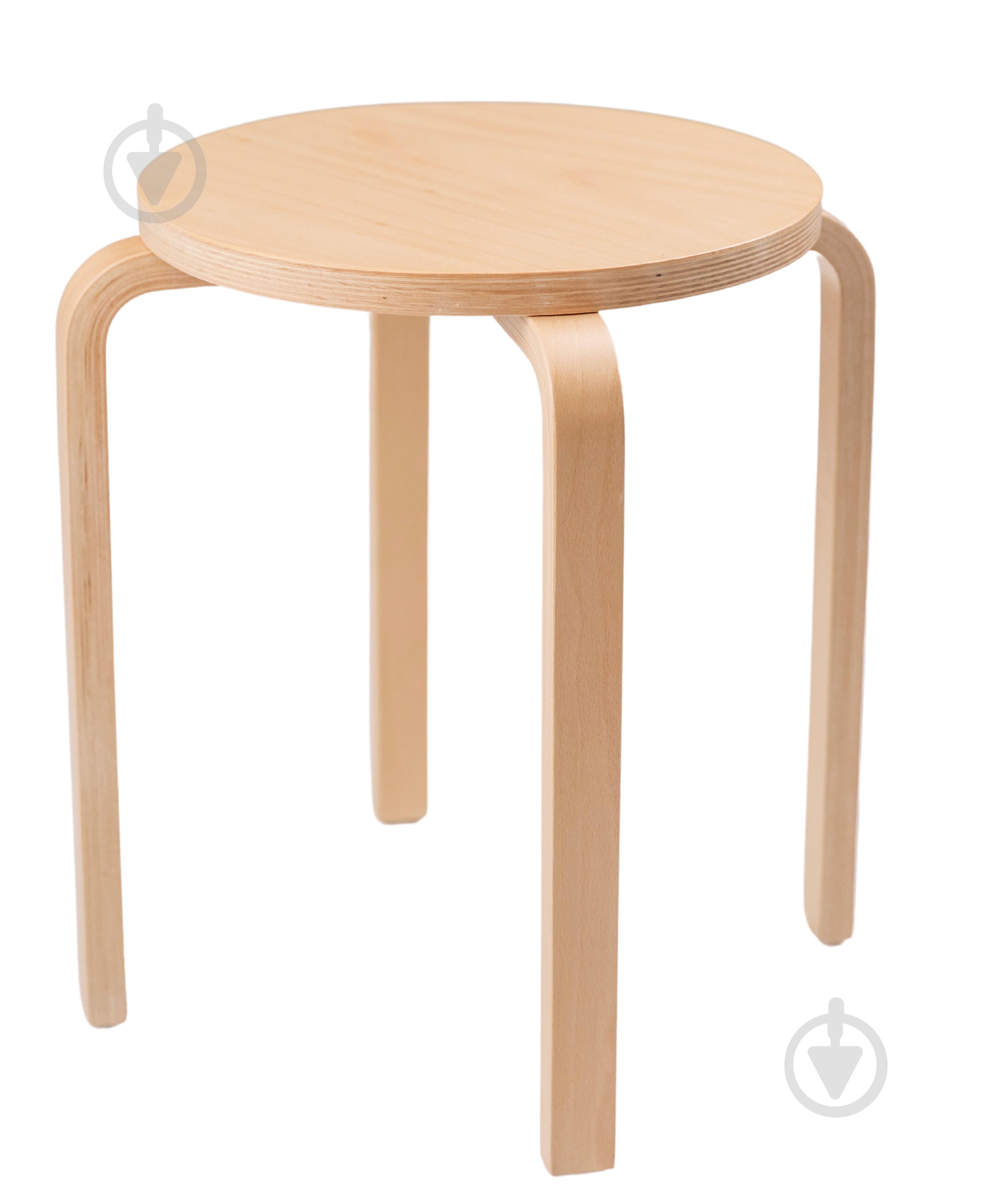 Табурет деревянный Scandi бук - фото 1 Табурет деревянный Scandi бук - фото 1