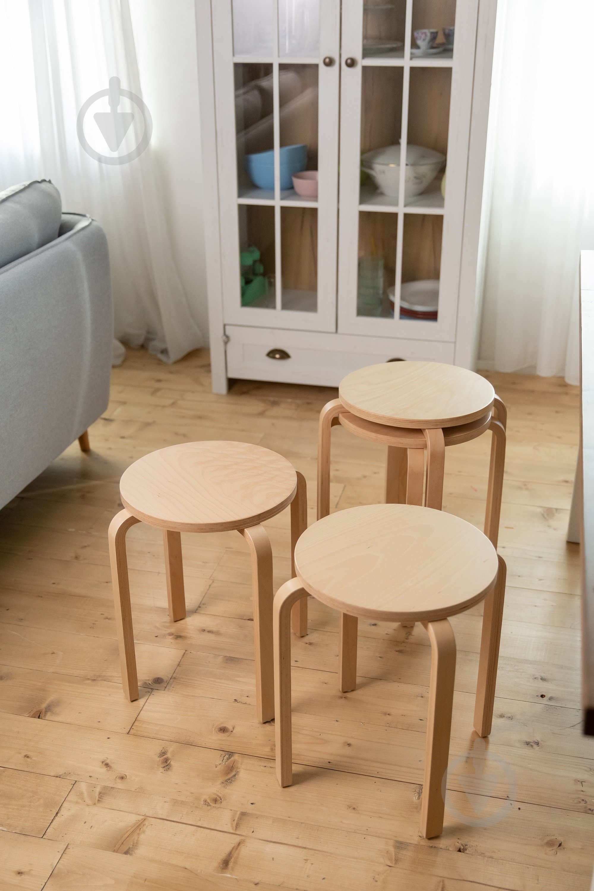 Табурет деревянный Scandi бук - фото 6 Табурет деревянный Scandi бук - фото 6