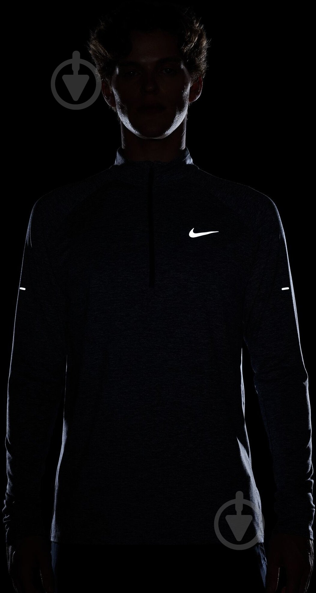 Кофта Nike M NK DF STRIDE HZ MIDLAYER HV2180-437 р.L синій - фото 6