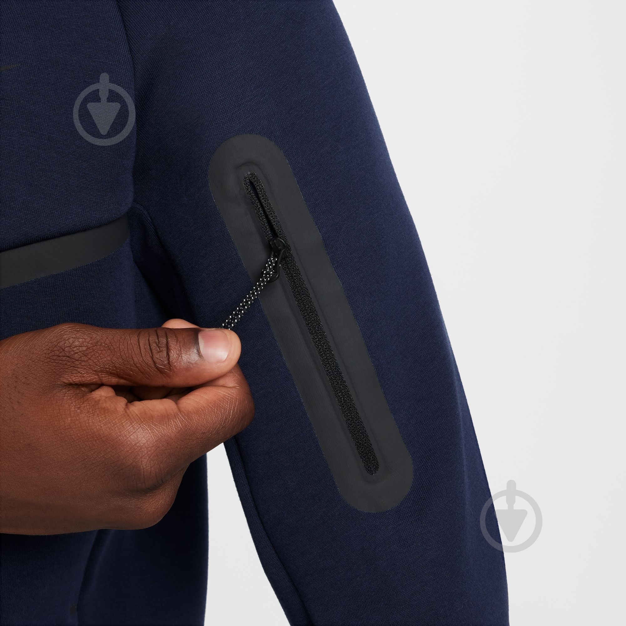 Джемпер M NK TCH FLC FZ WR HOODIE HV0949-451 р.L темно-синий - фото 5