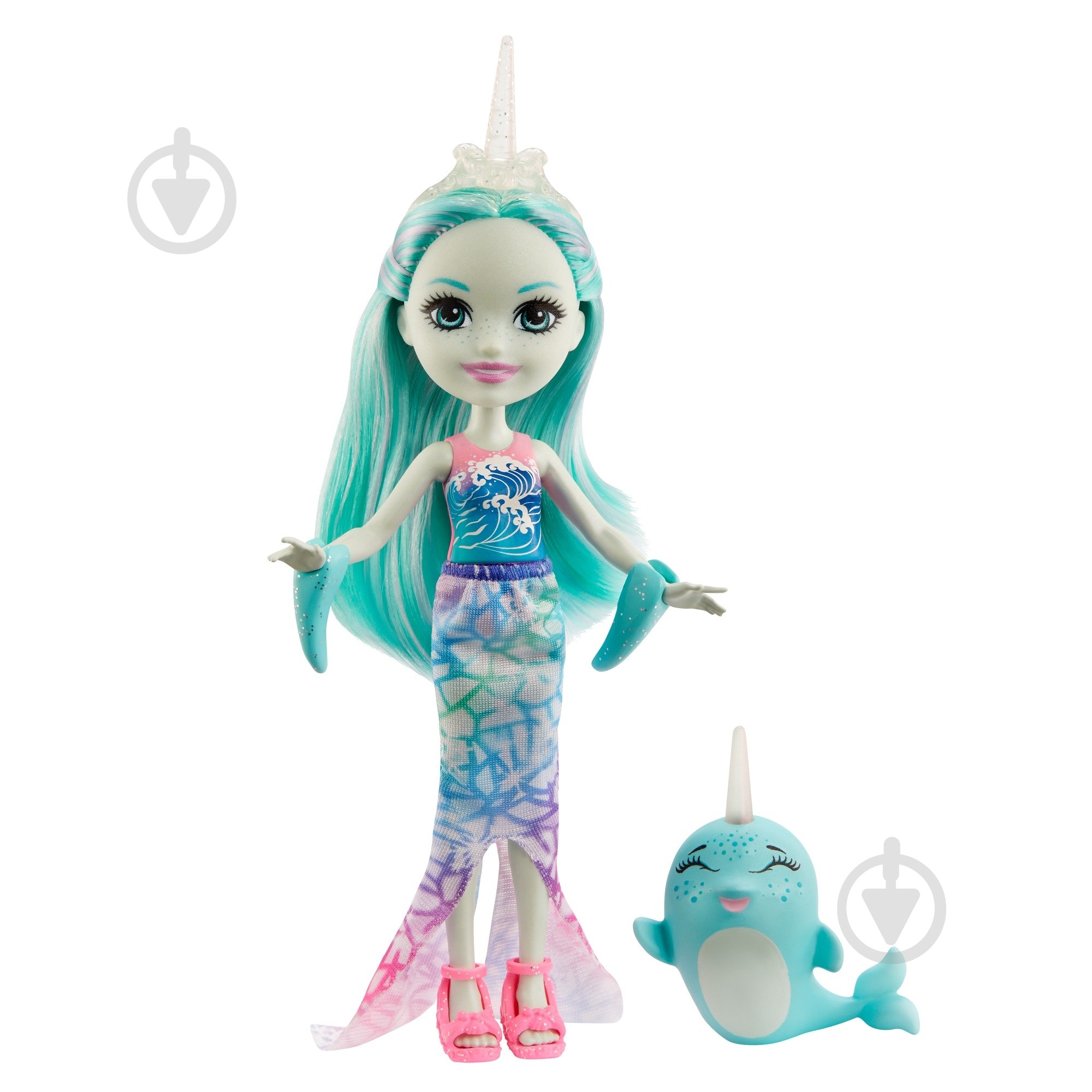 Кукла Enchantimals Нарвал Надди GJX41 - фото 1