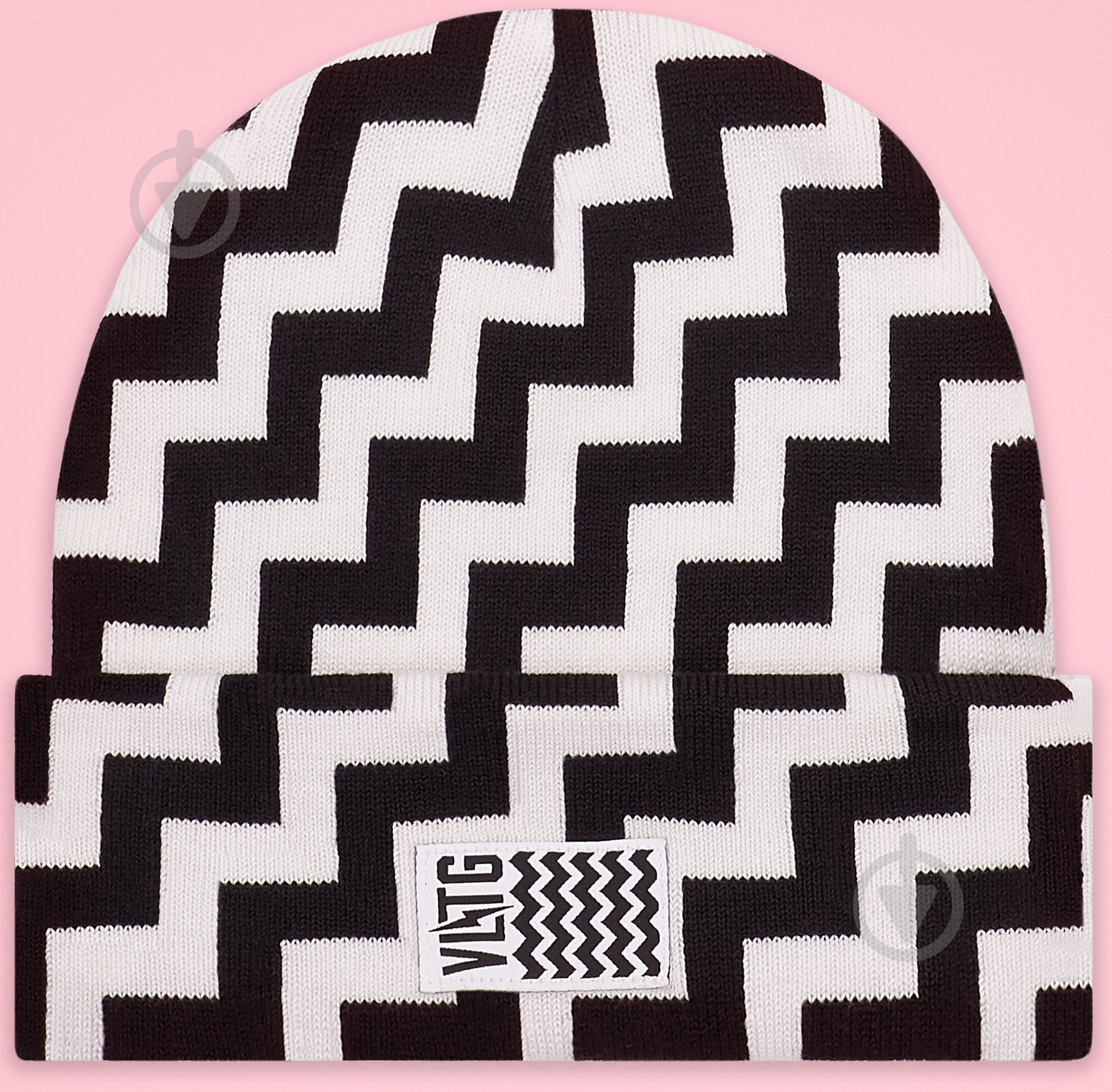 Шапка Converse Voltage Beanie 10017709-001 р.one size чорний - фото 1 Шапка Converse Voltage Beanie 10017709-001 р.one size чорний - фото 1