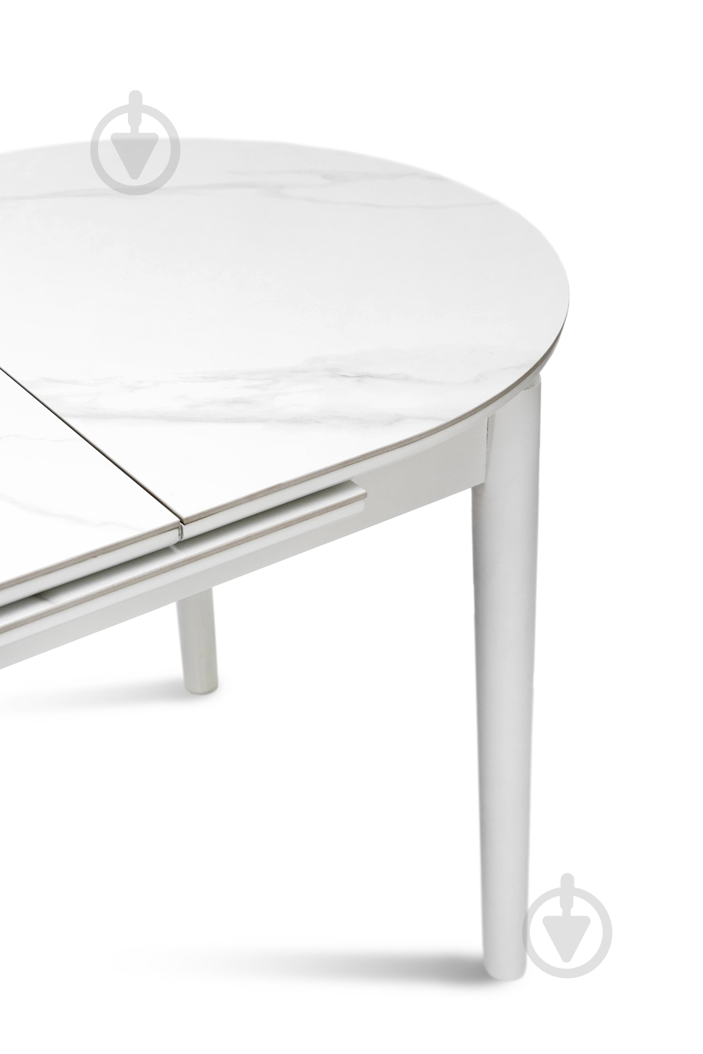 Стіл обідній Мікс Меблі Тітан 1100(1400)x750x760мм білий/білий - фото 8 Стіл обідній Мікс Меблі Тітан 1100(1400)x750x760мм білий/білий - фото 8