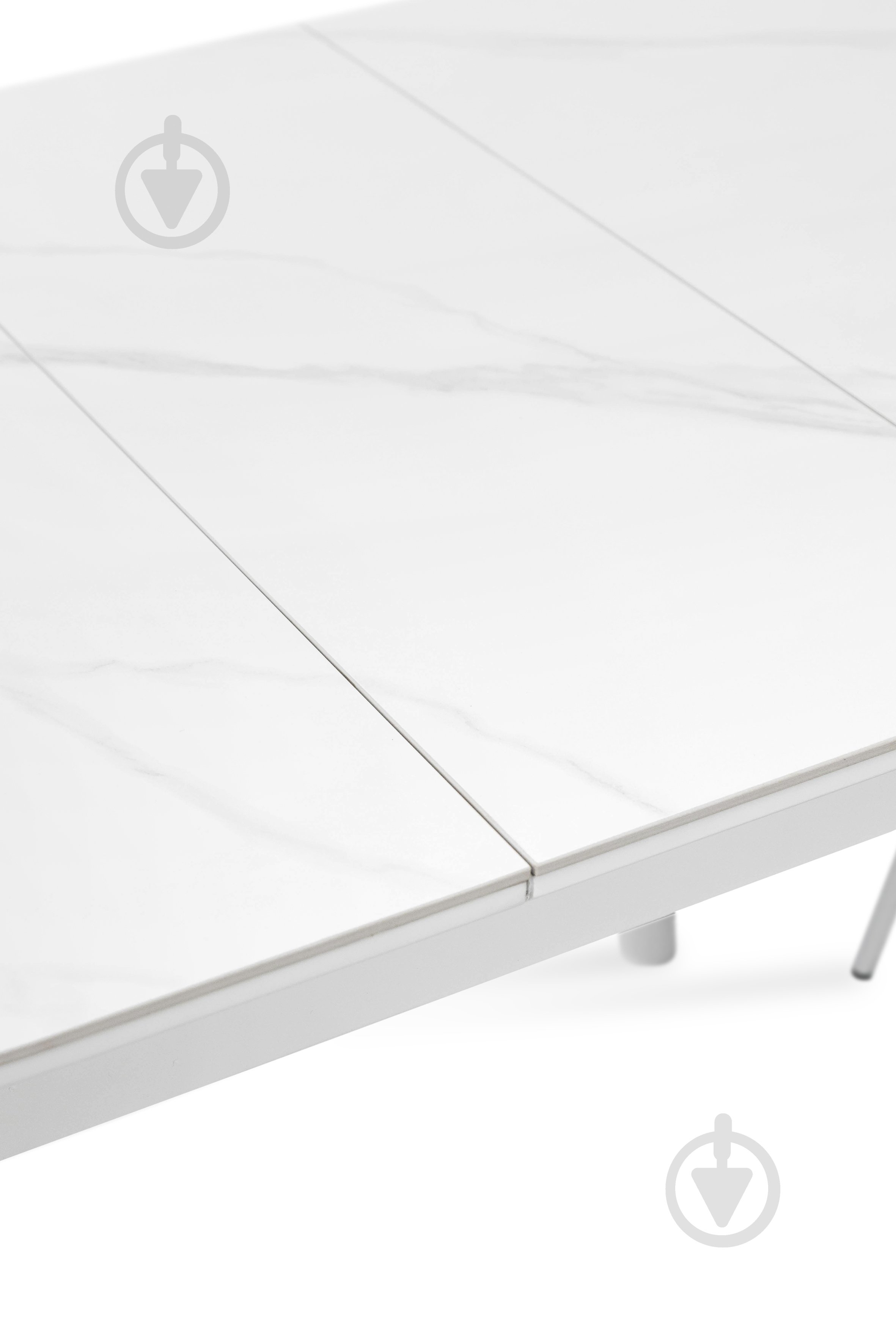 Стіл обідній Мікс Меблі Тітан 1100(1400)x750x760мм білий/білий - фото 5 Стіл обідній Мікс Меблі Тітан 1100(1400)x750x760мм білий/білий - фото 5