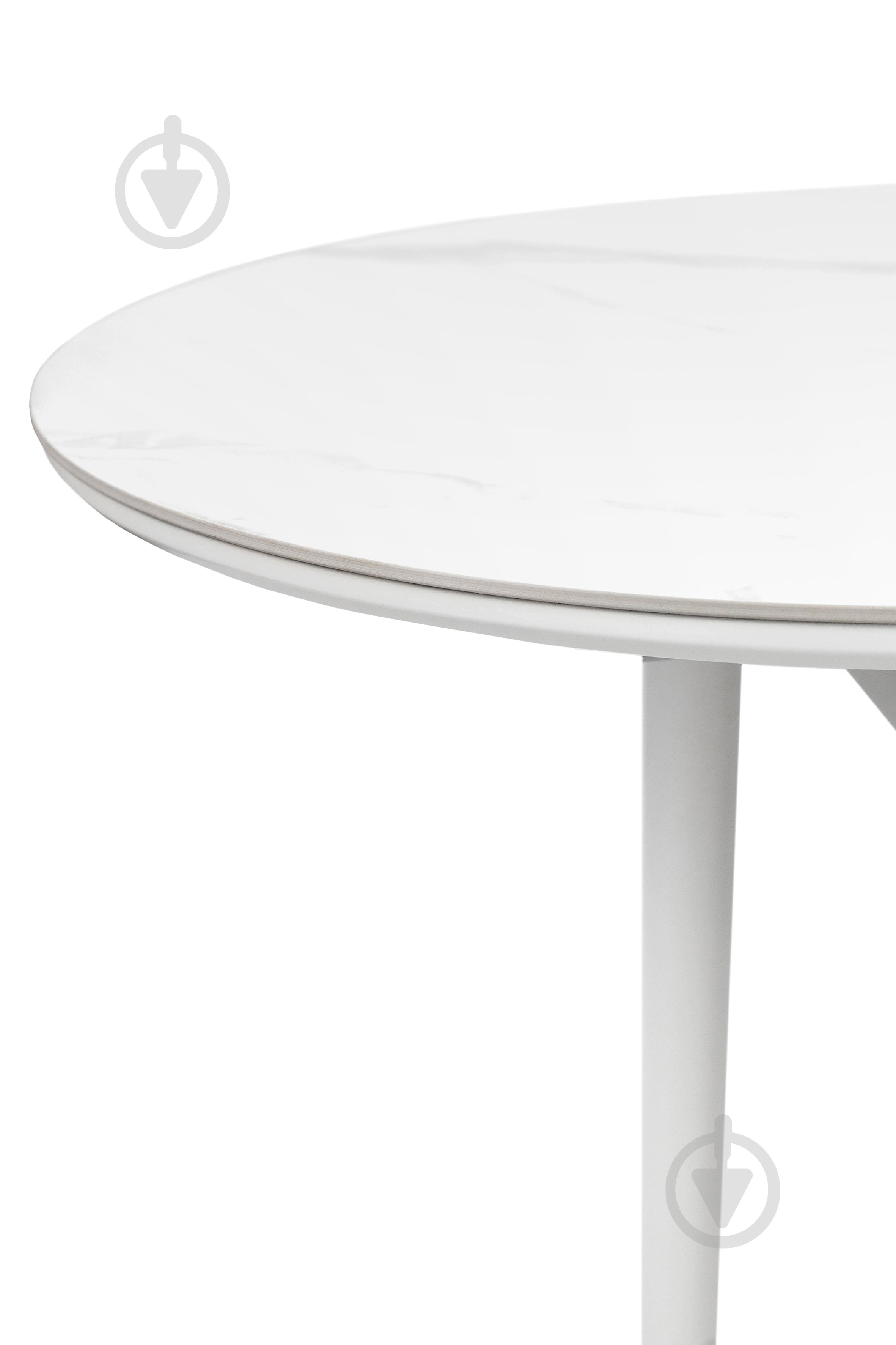 Стіл обідній Мікс Меблі Тітан 1100(1400)x750x760мм білий/білий - фото 7 Стіл обідній Мікс Меблі Тітан 1100(1400)x750x760мм білий/білий - фото 7