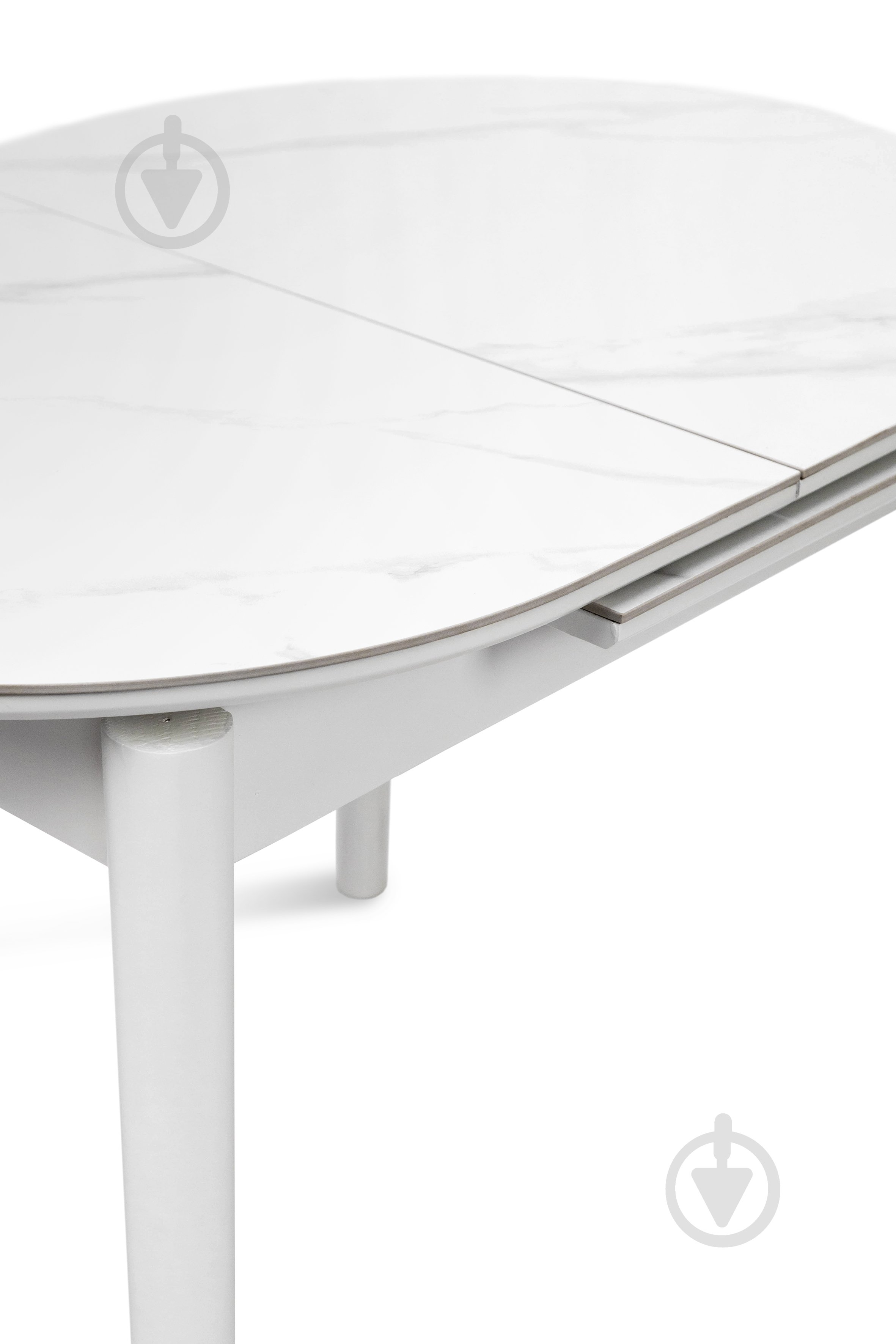 Стіл обідній Мікс Меблі Тітан 1100(1400)x750x760мм білий/білий - фото 9 Стіл обідній Мікс Меблі Тітан 1100(1400)x750x760мм білий/білий - фото 9