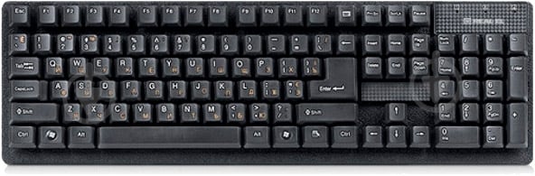 Клавиатура Real-el (501 Standard, USB, black) - фото 1