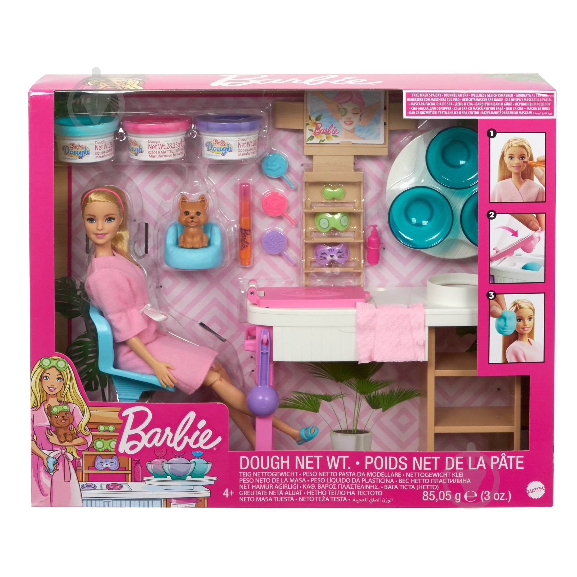 Игровой набор Barbie СПА уход за кожей GJR84 - фото 7