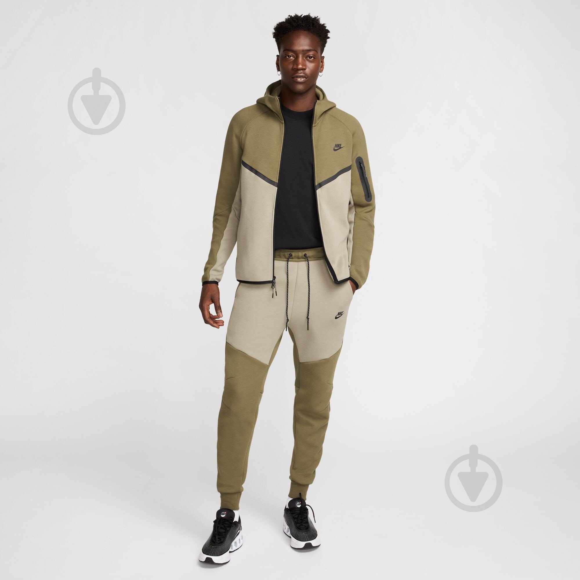 Джемпер Nike M NK TCH FLC FZ WR HOODIE HV0949-222 р.L хаки - фото 11 Джемпер Nike M NK TCH FLC FZ WR HOODIE HV0949-222 р.L хаки - фото 11