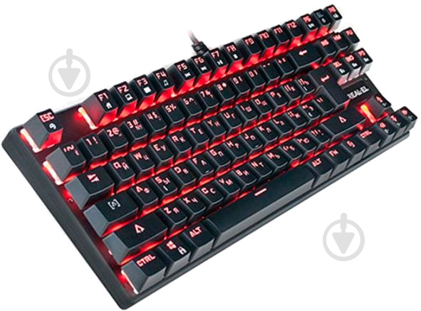 Клавиатура Real-el (M28 RGB TKL, black) - фото 4 Клавиатура Real-el (M28 RGB TKL, black) - фото 4