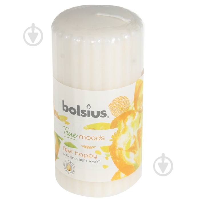 Свеча ароматическая Bolsius Feel happy Манго и Бергамот - фото 1