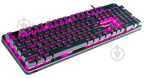 Клавиатура Real-el (M47 RGB, black) - фото 3