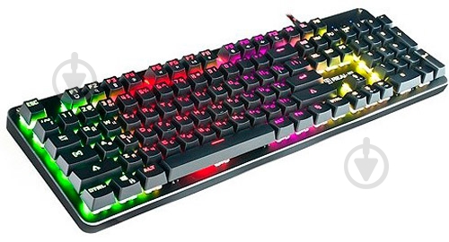 Клавиатура Real-el (M47 RGB, black) - фото 2