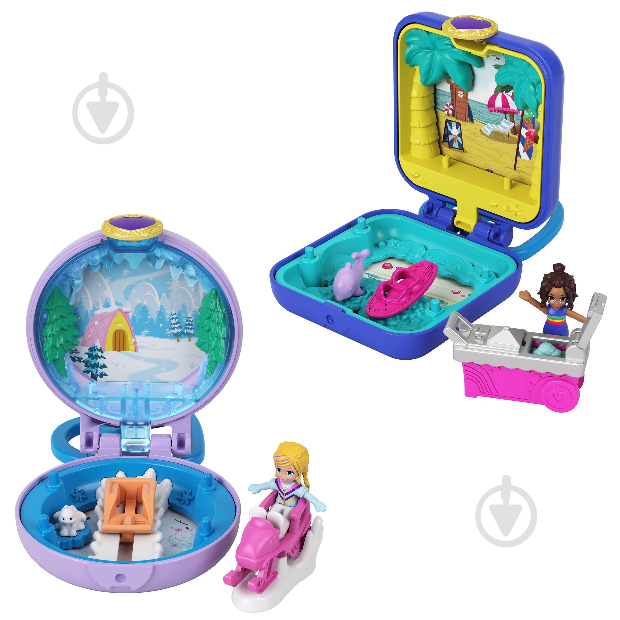 Ігровий набір Polly Pocket Розваги на вулиці GNG58 - фото 6