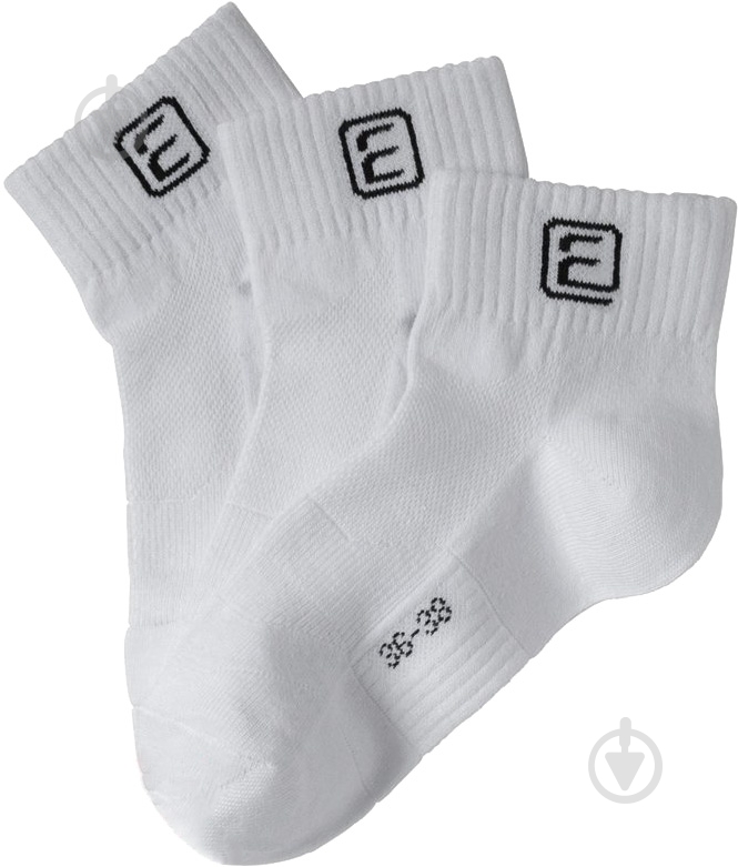 Носки Energetics Elias 264309-001 р.42-44 белый 3 шт. - фото 1