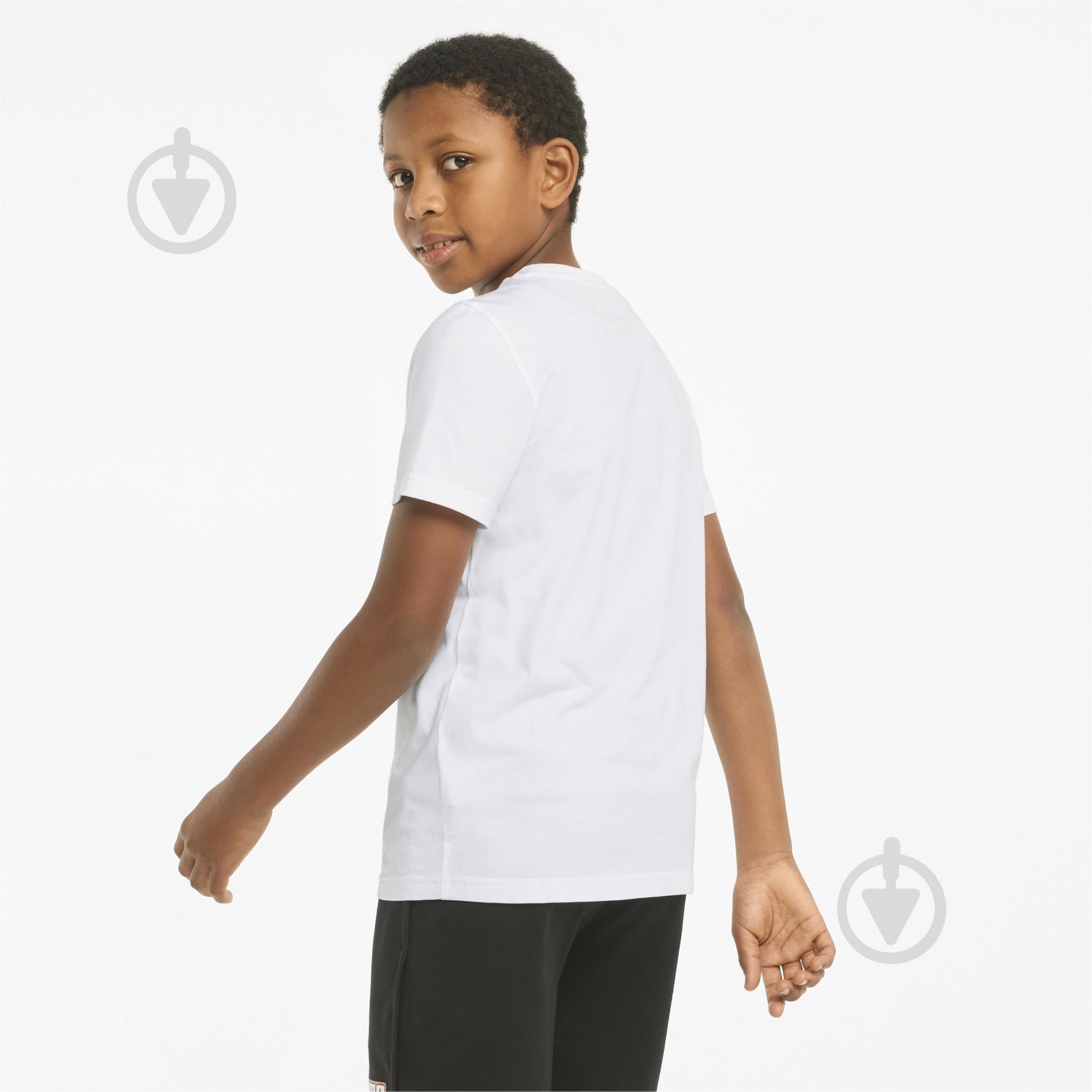 Футболка Puma Alpha Graphic Tee 84729202 белый - фото 2 Футболка Puma Alpha Graphic Tee 84729202 белый - фото 2