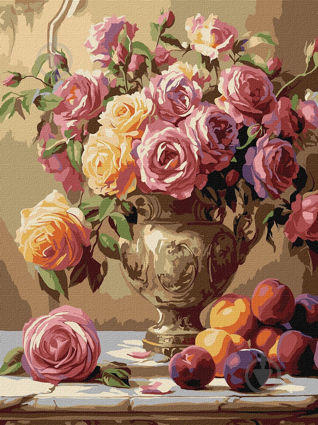 Картина за номерами Різнокольорові троянди ©sophiia_іllustrations Ideyka - фото 1