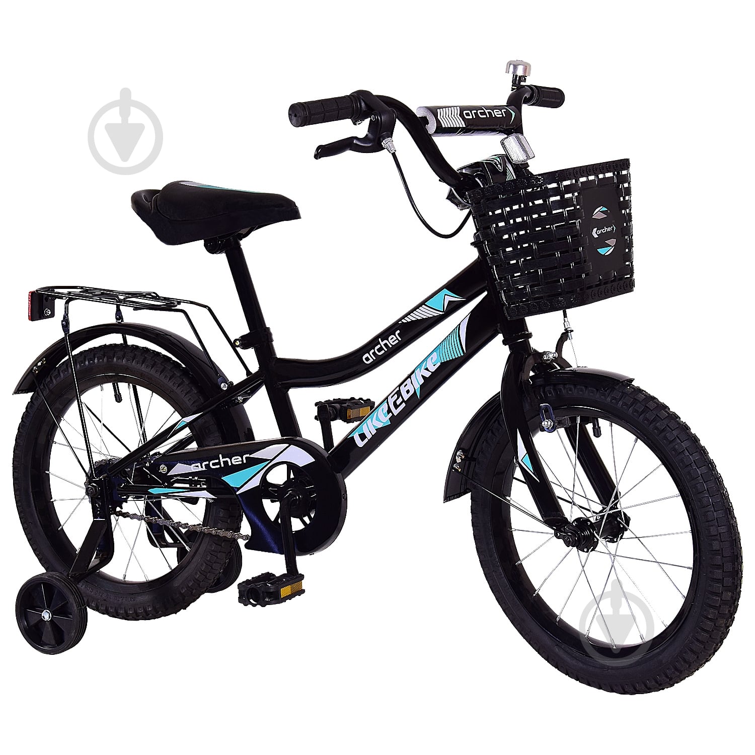Велосипед детский Like2bike 16'' Fly черный 211614 - фото 1 Велосипед детский Like2bike 16'' Fly черный 211614 - фото 1