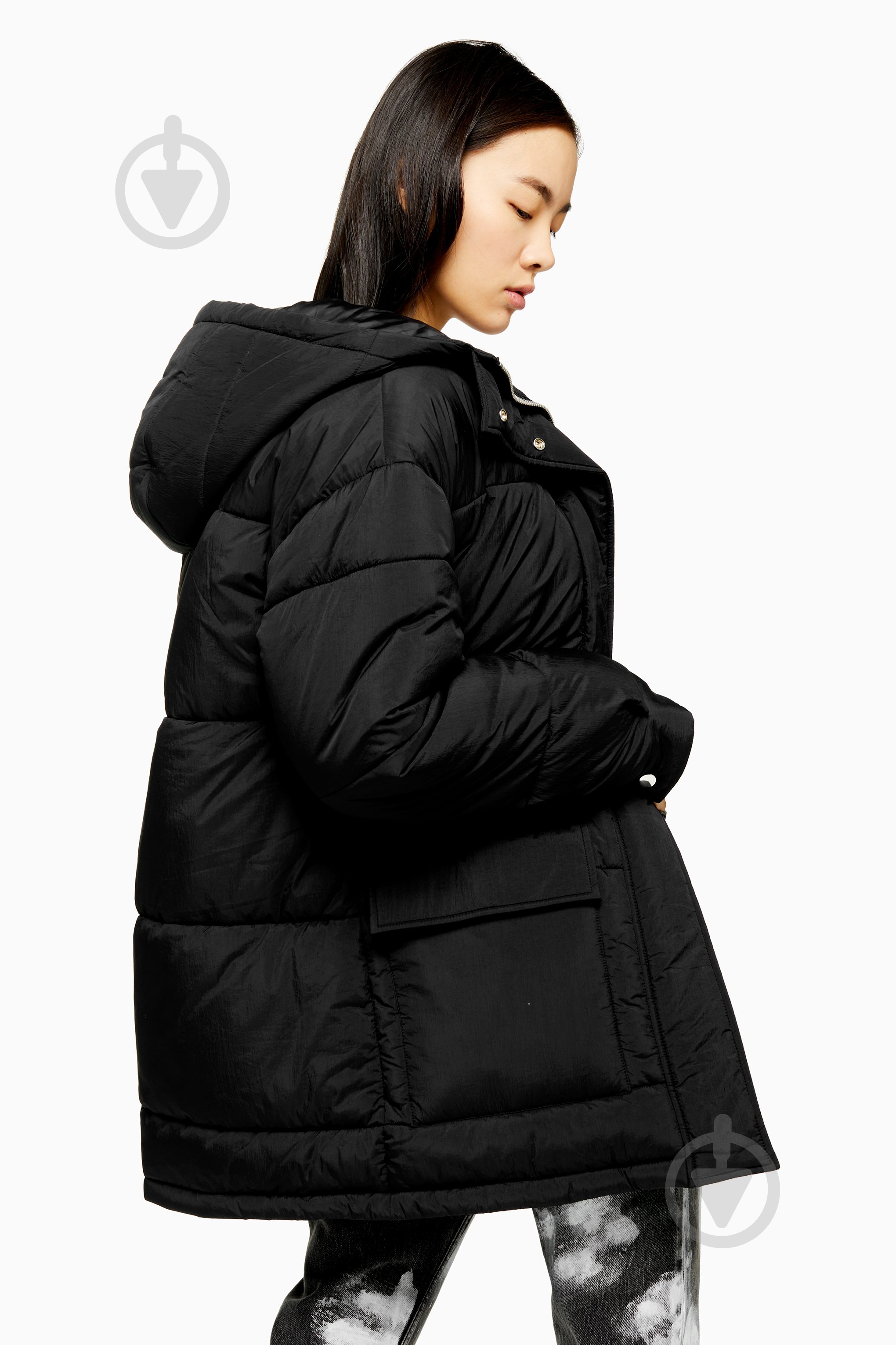 Куртка женская TopShop JACKETS CASU 11R08R-BLK р.8 черная - фото 4