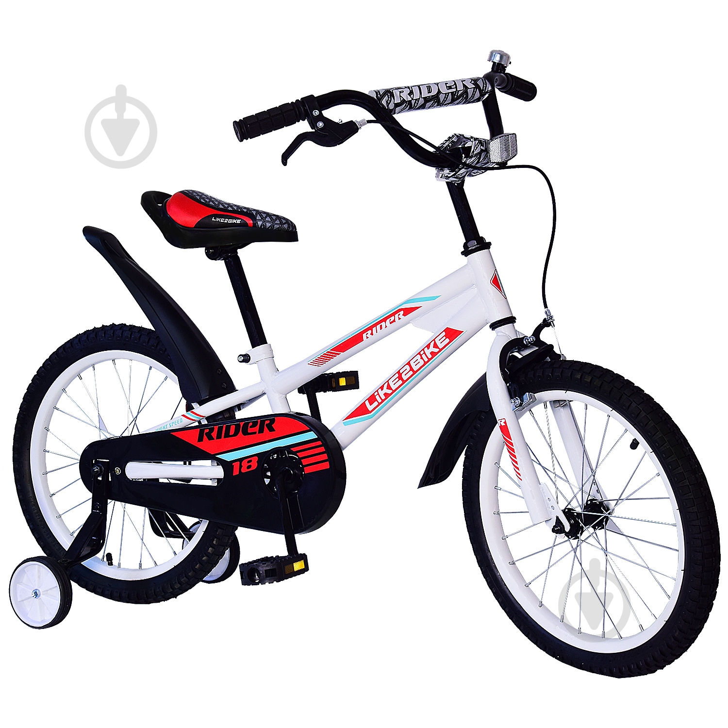 Велосипед детский Like2bike 18'' Fly белый 211806 - фото 1 Велосипед детский Like2bike 18'' Fly белый 211806 - фото 1