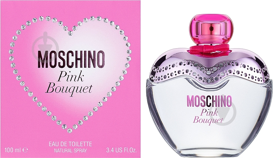 Туалетна вода Moschino Pink Bouquet 100 мл - фото 1